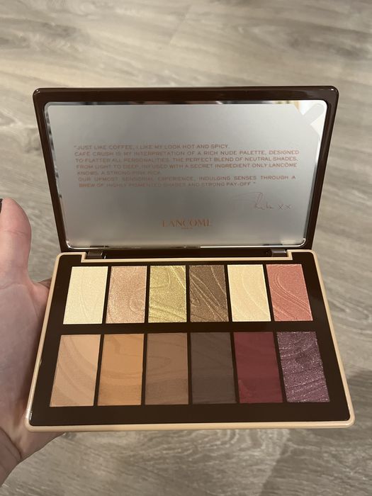 Lancome CAFÉ CRUSH MAXI палитра сенки