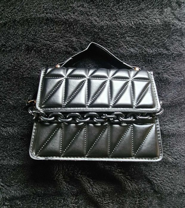 Geantă mini neagră