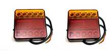 Set 2 Lampi Auto LED Spate,4 Functii, Remorca, Camion, Trailer, 12-24V