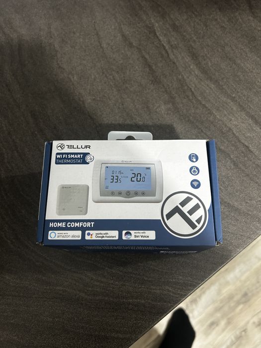 Termostat wi-fi Tellur cu aplicatie