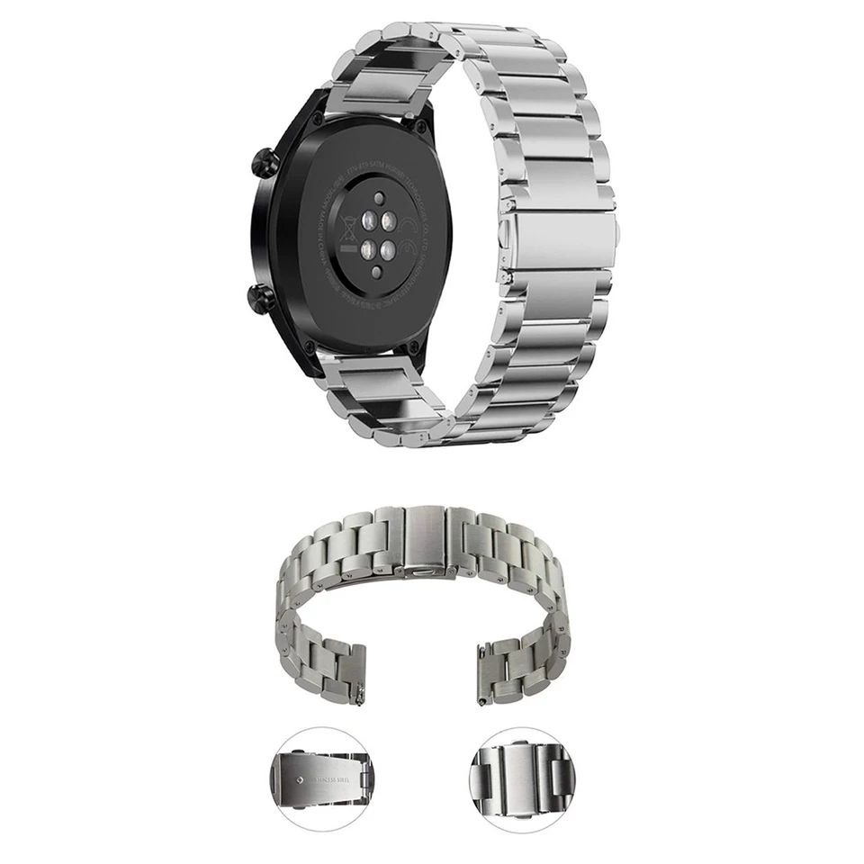 Стоманени верижки за Huawei Watch GT/GT2/3/Pro/E/46/ + протектор за ек