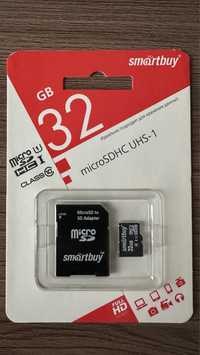 MicroSD карта 32Gb с адаптером. 10 класс