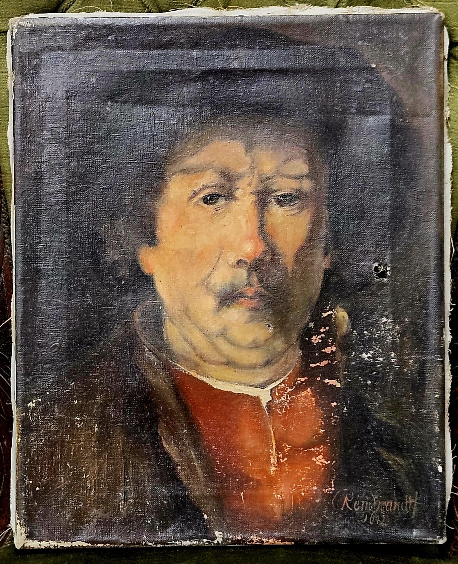 Рембранд Маслена картина.