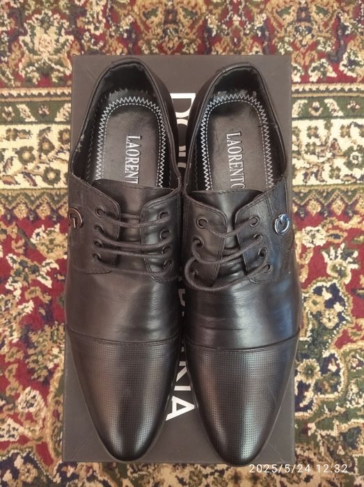 Туфли кожаные новый размер 40