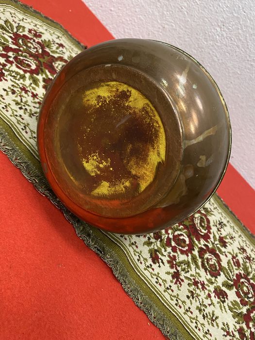 Френски меден чайник 30 см ръчна изработка 1950те години