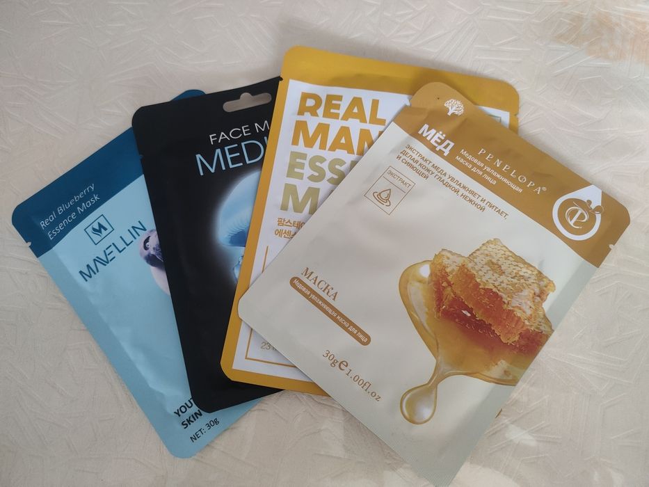 Отдам даром тканевые маски