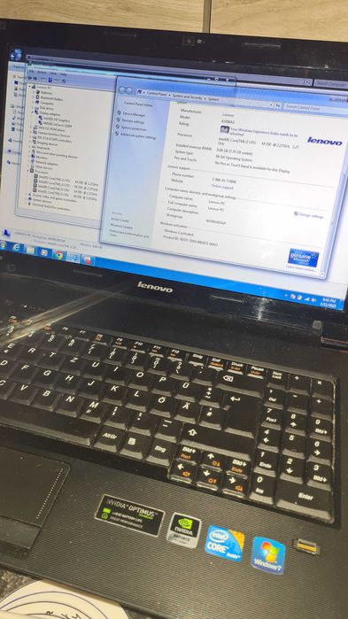 Laptop Lenovo i3 M350 Nvidia Geforce 310M