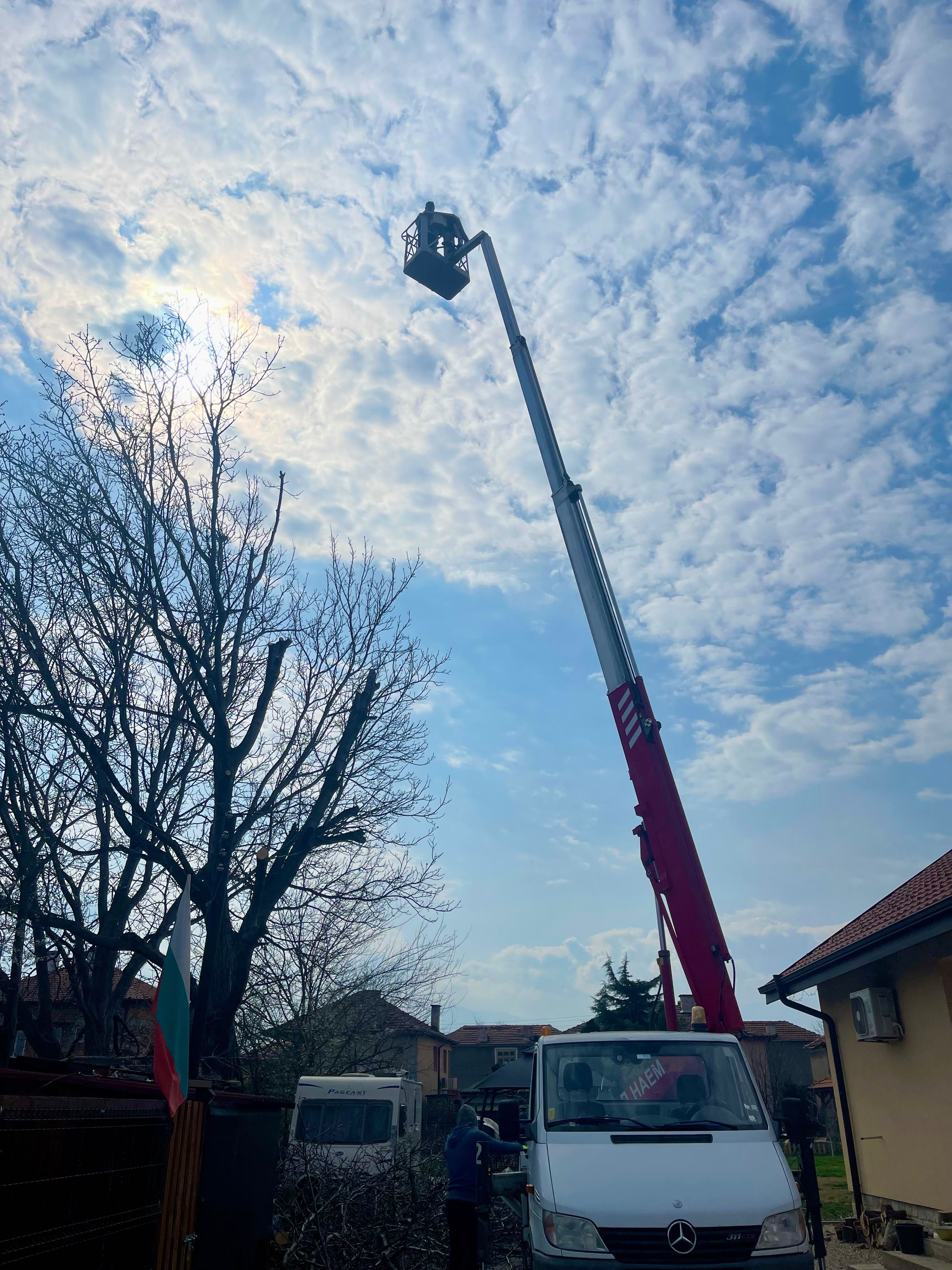 Услуги с автовишка 21м АРБОЛИФТ