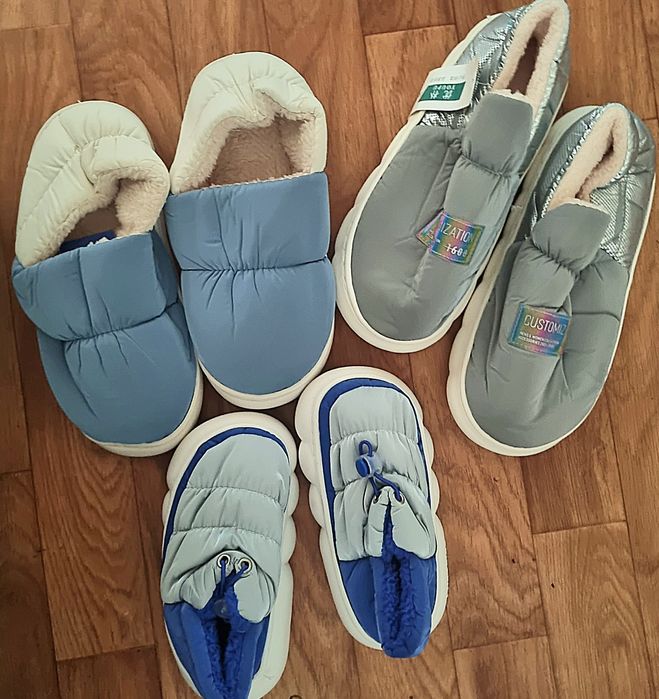 Уютные тёплые тапочки