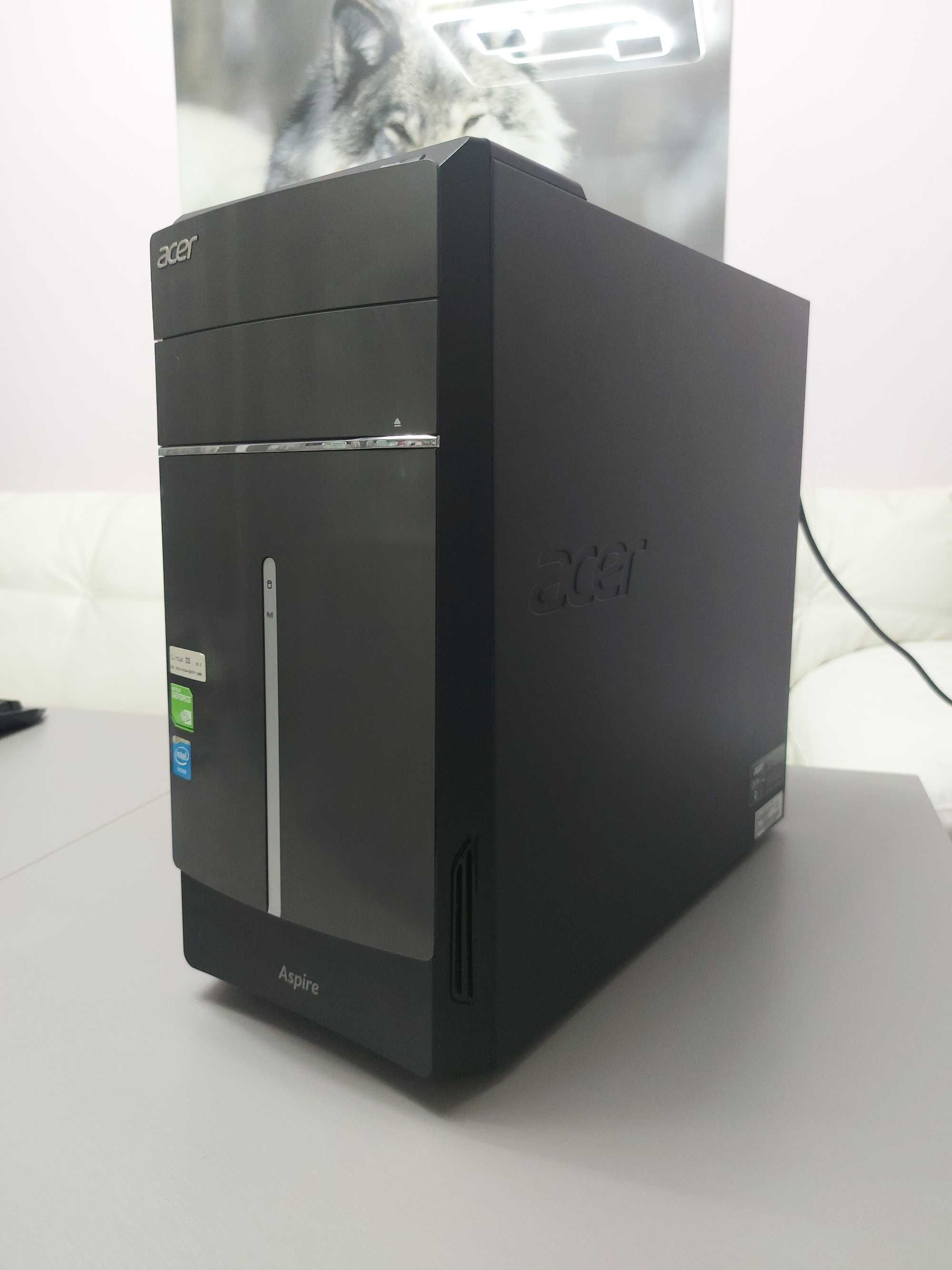 Настолен компютър Acer Aspire TC-605/Celeron G1840/GT 710/4GB RAM DDR3