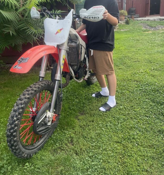 Cross Honda cr125 2t
