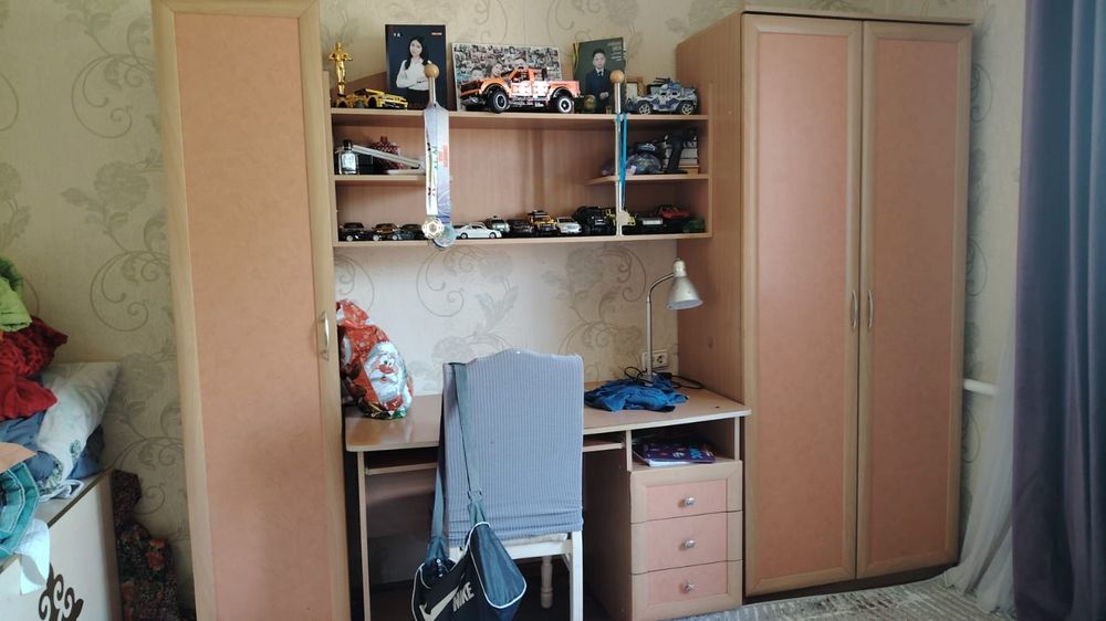 Детский шкаф с рабочим столом