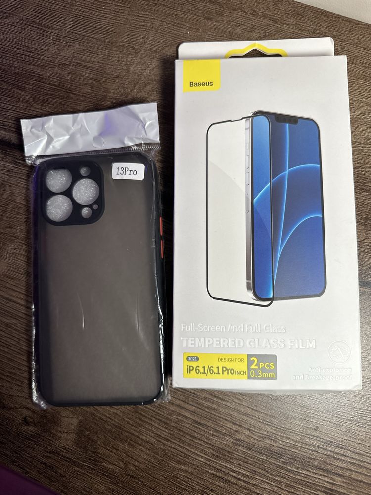 Черен кейс за IPhone 13 Pro