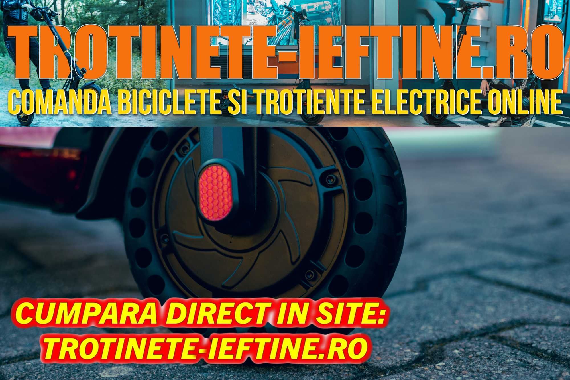 Trotinetă Electrică KuKirin S3 Pro - 350W, 30km, Premium