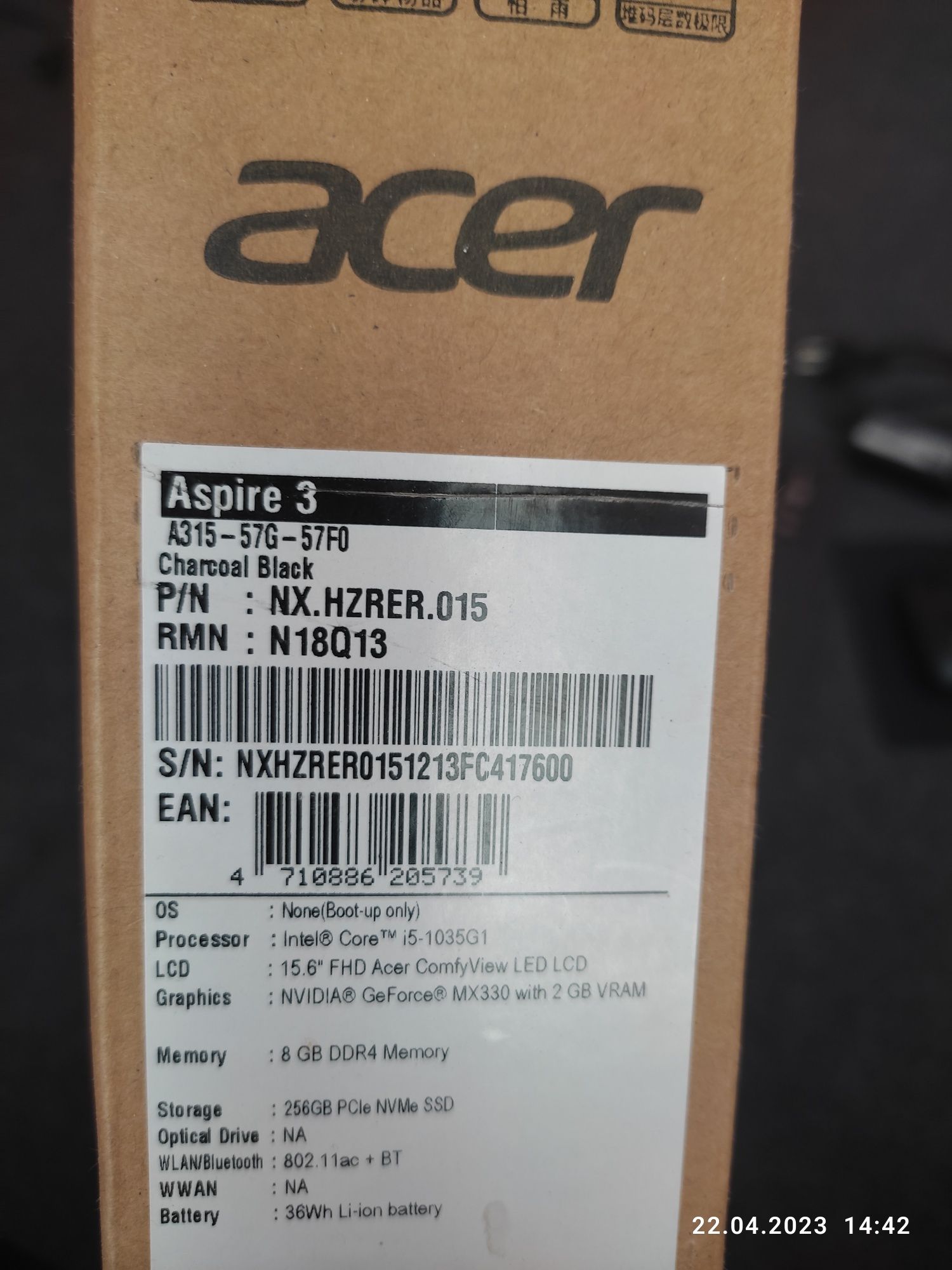 acer corei.5 yangi