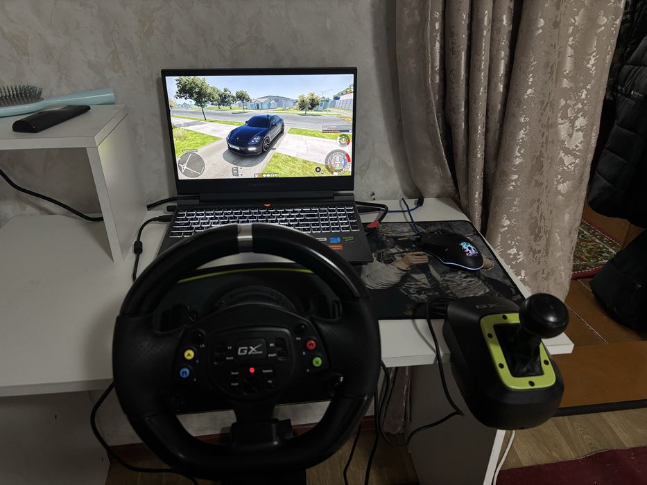 Игровой руль Genius SpeedMaster X2