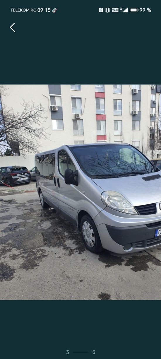 Renault Trafic 7+1 persoane