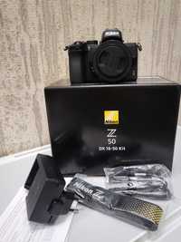 Nikon Z50+ obiectiv de kit 16-50mm impecabil cu 3105 ex
