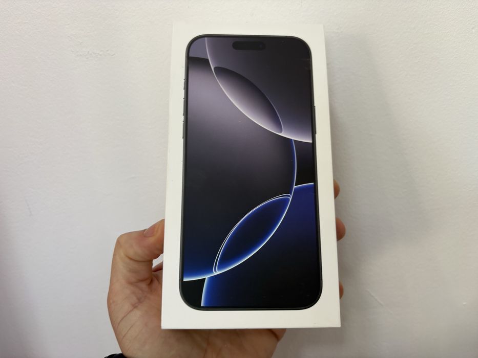 Iphone 16 Pro Max, 1TB, Black Titanium, nou la cutie