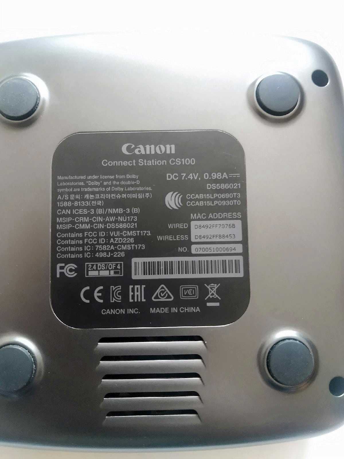 Canon Connect Station CS100 накопитель NFC