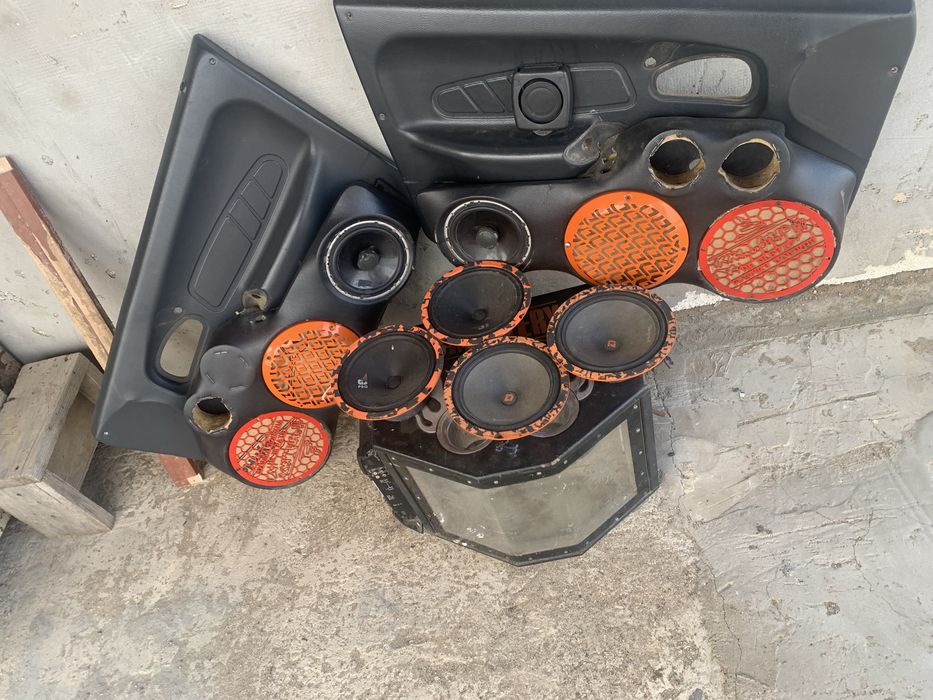 Колонки сабуфер обшивка