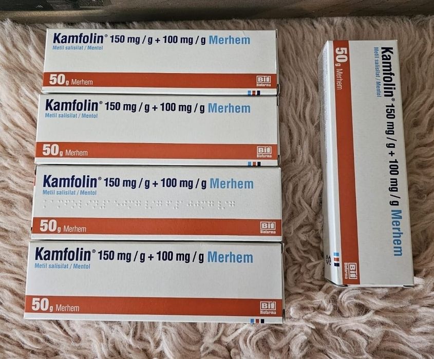 Kamfolin antireumatic 5 bucati la 120 ron
