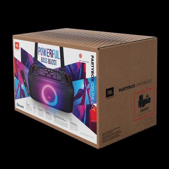 JBL Partybox On-the-go | on-the-go dual mic