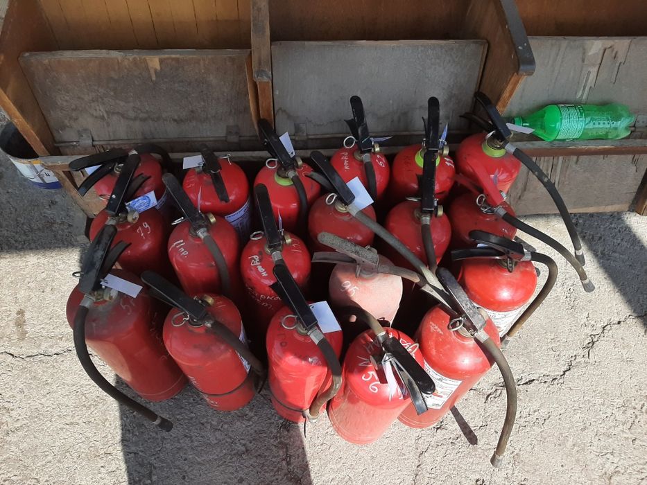 Огнетушители, перезарядка