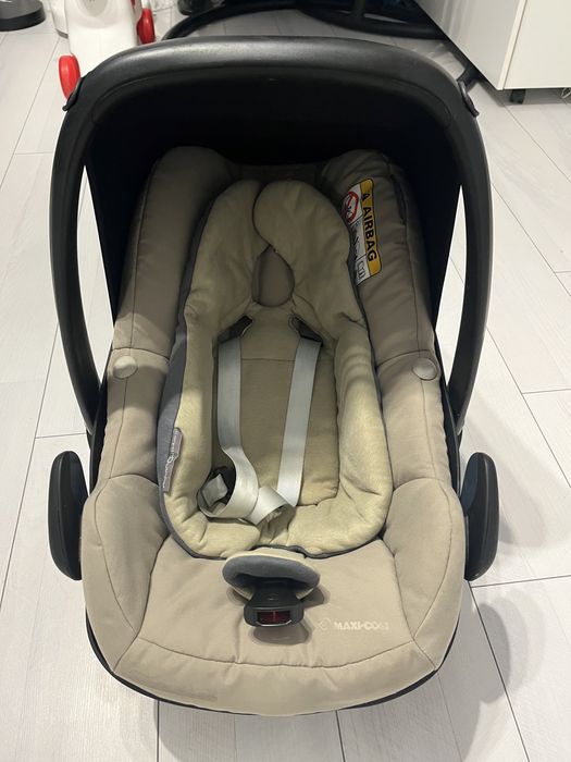 Scoica auto Pebble Plus I-Size, Sand, 0-75 cm, Maxi Cosi