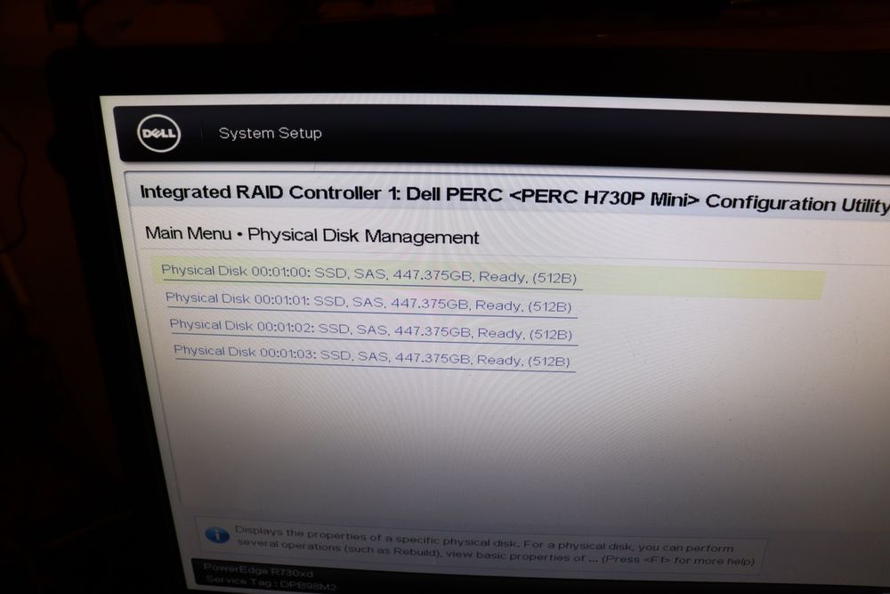 Server Dell PEdge R730XD 24Bays 1.92Tb SSD SAS 24 Core 1500W 128Gb