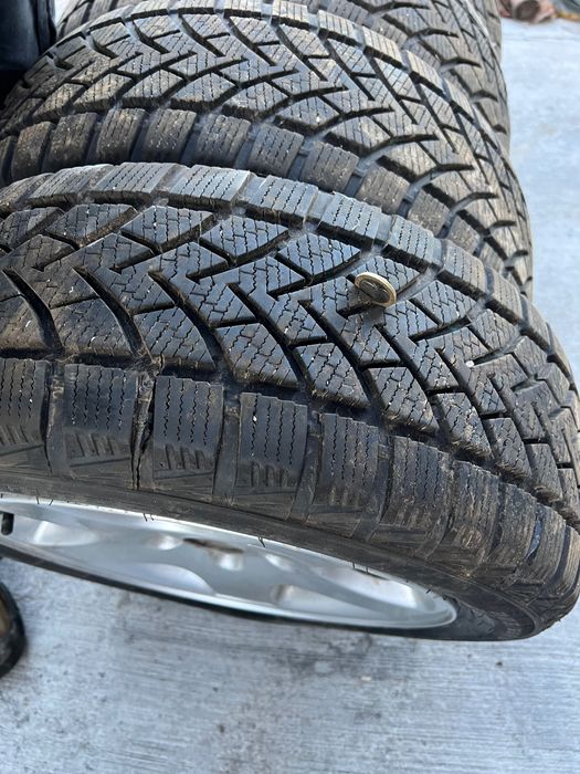 Продавам Зимни джанти с гуми 
5/112  205/55 R16