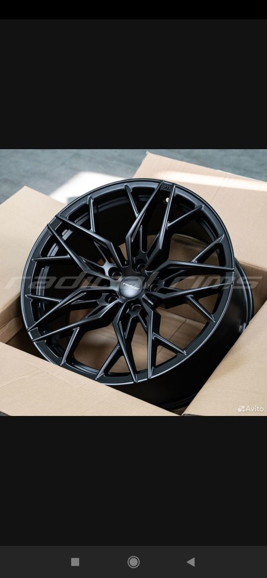 Radical WF-1 19x8.5 ET40 5x114.3 Satin Black