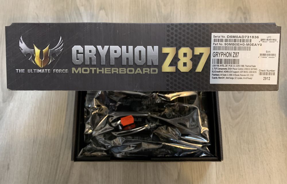Placă de bază (motherboard) ASUS Gryphon Z87 - LGA 1150