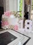 Decor nunta /botez/majorat /arcada baloane /flori