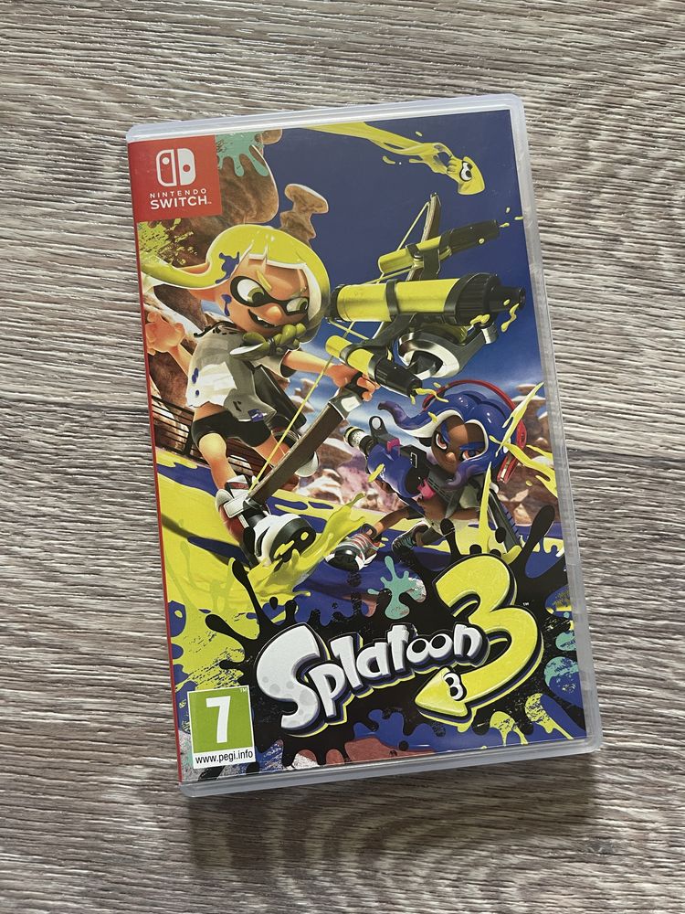 Splatoon-3 игра на Nintendo Switch