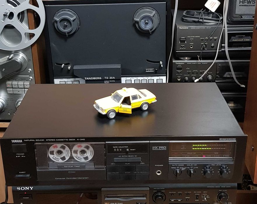 Casetofon Deck Audio Stereo Vintage YAMAHA KX 340  (Made in Japan)