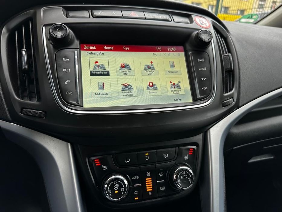 Opel zafira c 1.4 benzina eu6