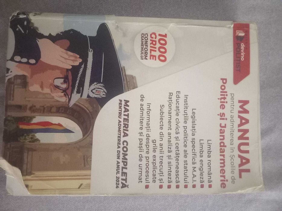 Carte admitere poliție