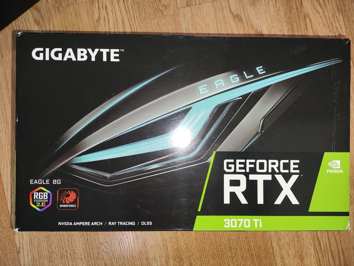 Продам ВИДЕОКАРТУ Gigabyte Geforce RTX 3070ti Eagle 8гб