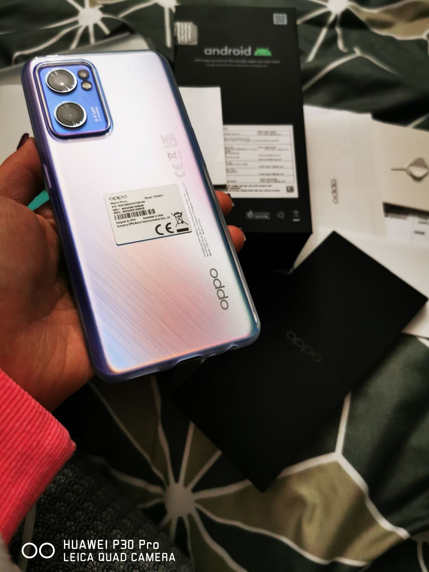 Telefon mobil Oppo Reno 7,  256, dual sim, nou