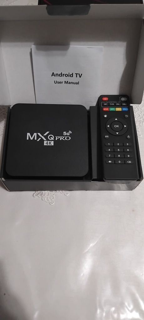 MXQ Pro 5G 4K Tv box android kak noviy