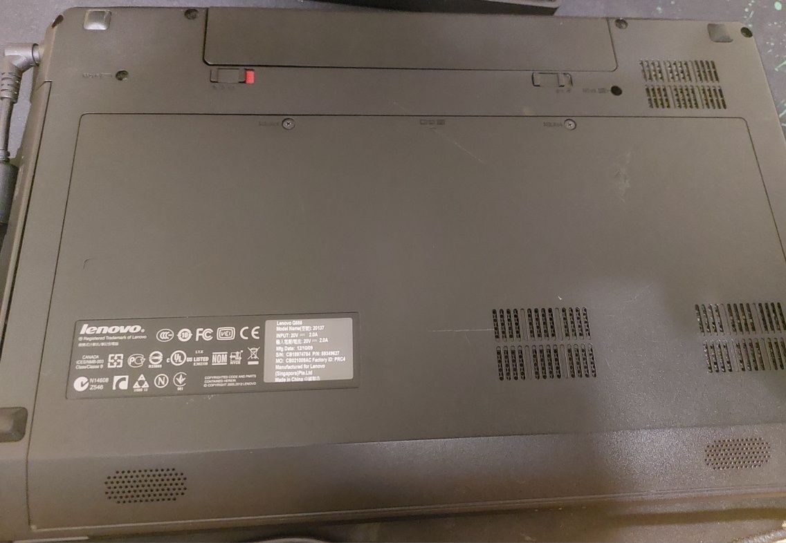 Ноутбук 15.6" Lenovo G585 AMD E300 4Gb RAM 250Gb HDD