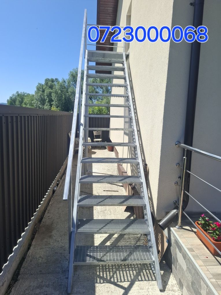 Trepte zincate modele si dimensiuni diferite din rigola sau grilaj
60-