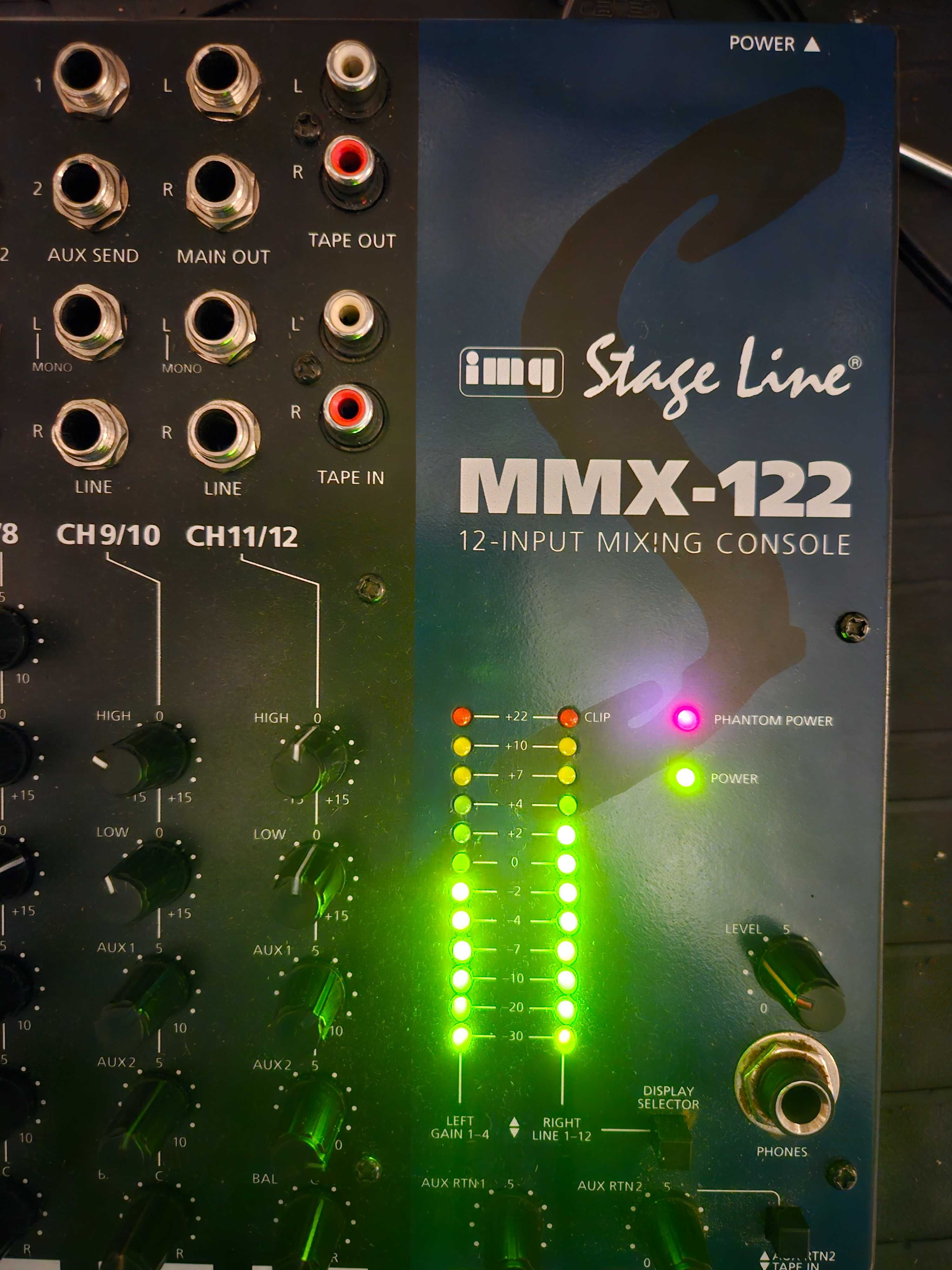 Stage Line MMX-122   12 Intrari mixing console