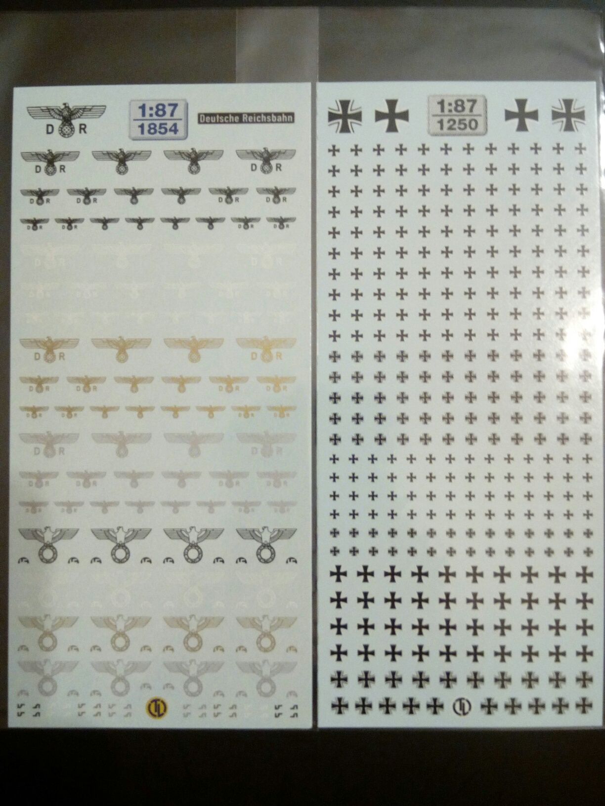 Decal, H0, scara 1:87