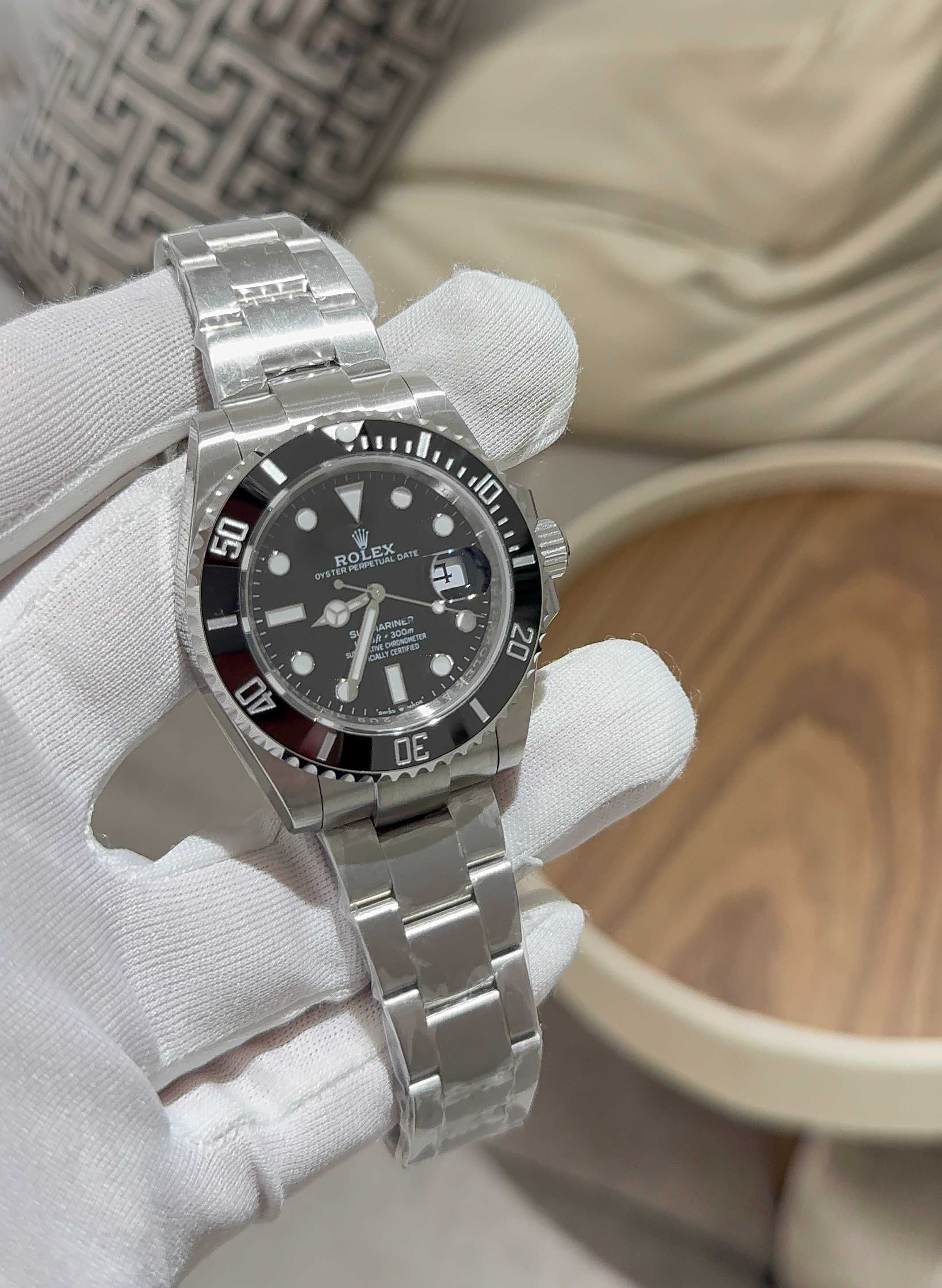 rolex submariner silver DATE 41mm