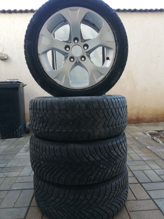 BMW X1 jante+cauciucuri de iarna Continental 225/50/17 6mm