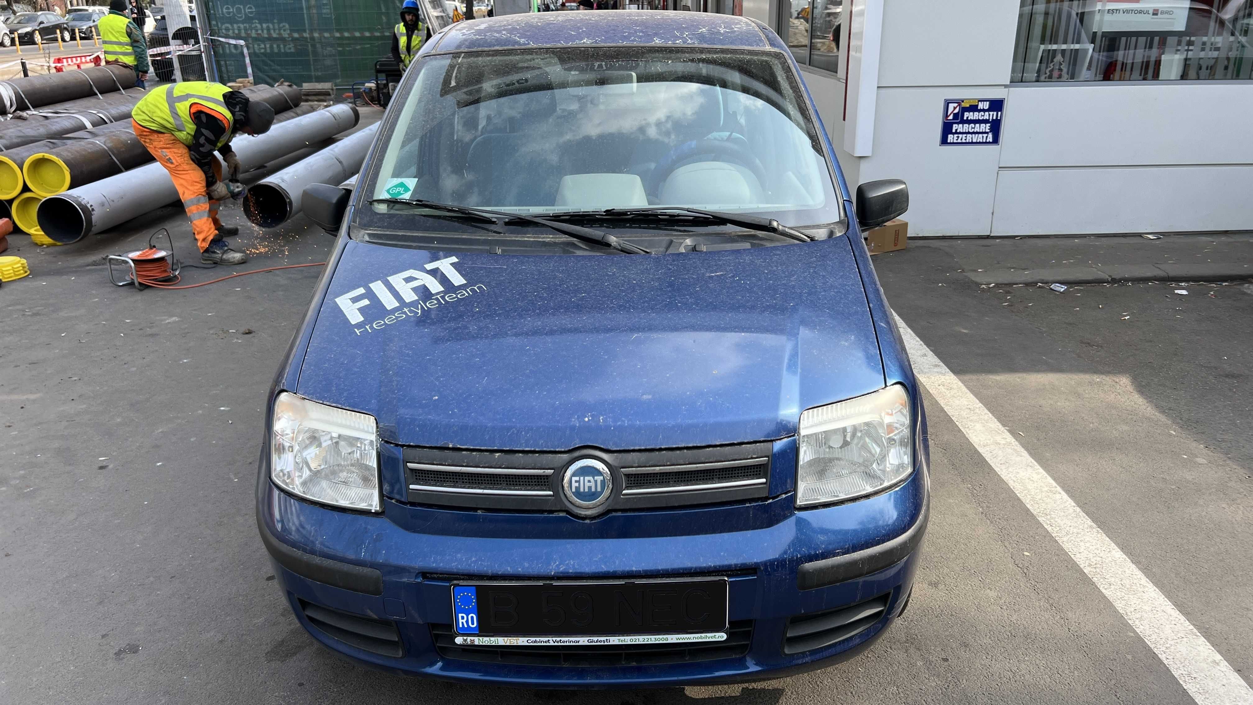 Inchiriez • Fiat Panda • 1.2 GPL • livrari mancare • Glovo • Bolt Food