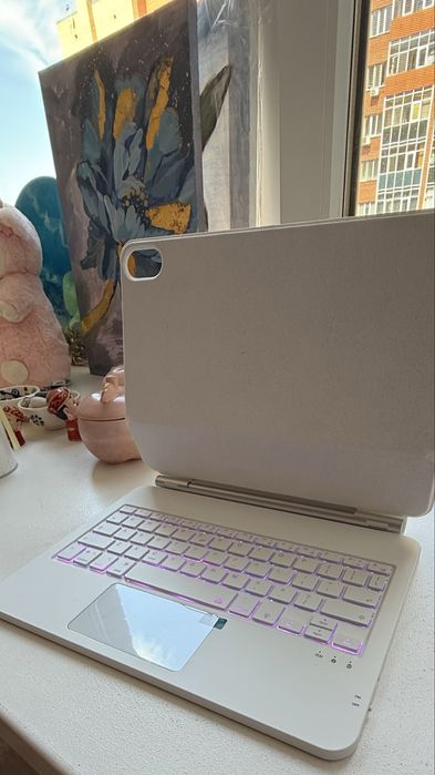 Ipad 11 2025(A6) Keyboard, чехол с клавиратурой