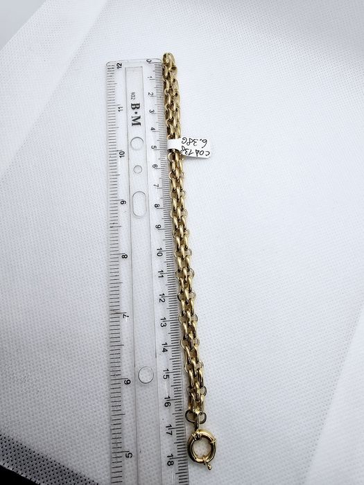 Vand bratara dama din aur 14 k 6.38 g cod 138